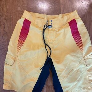 Fox Yellow Board Shorts